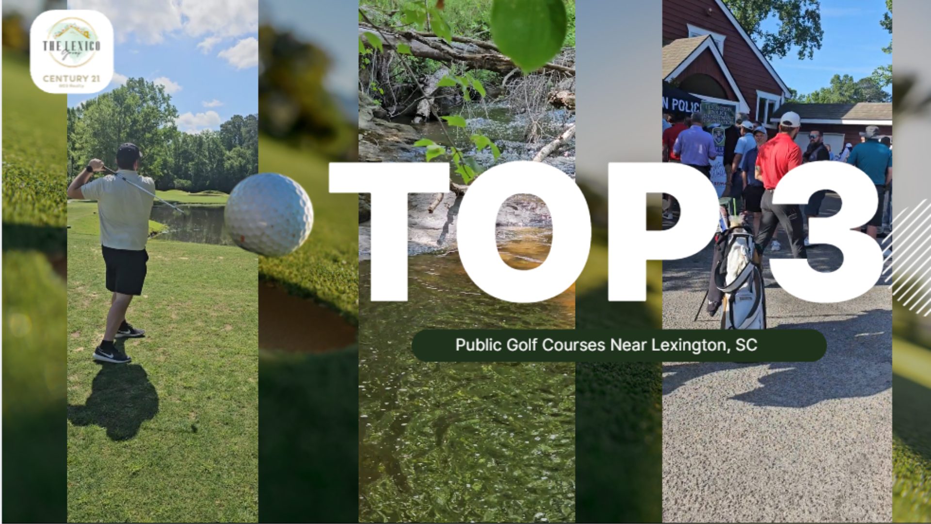 Top 3 public golf courses near Lexington SC – The LexiCo Group golfers at Golden Hills tournament